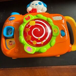 VTech Snap & Surprise Camera Toy - Orange and Blue
